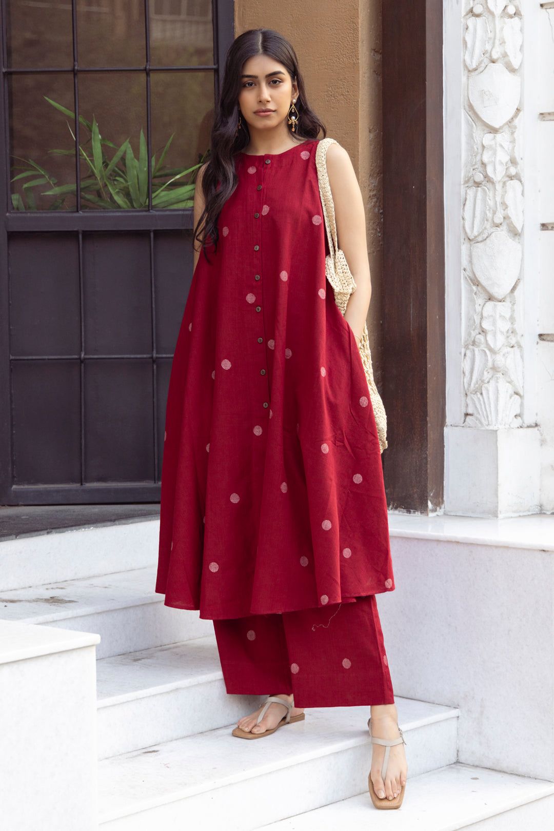 Women's Printed Regular Kurta with Palazzos