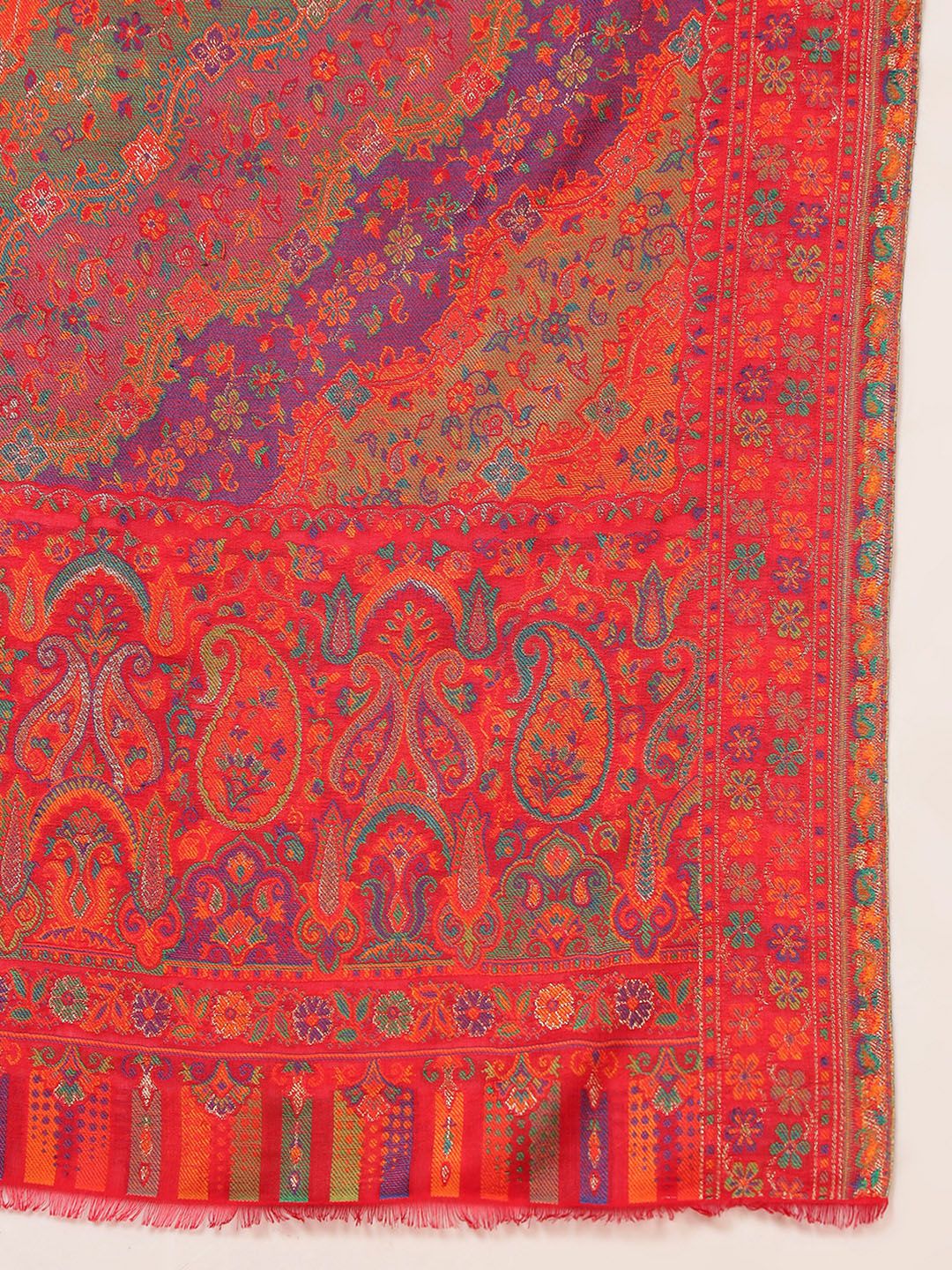 Dhiyona PA Paisley Woven Design Woolen Shawl