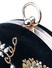 Dhiyona NR Embroidered Embellished Box Clutch