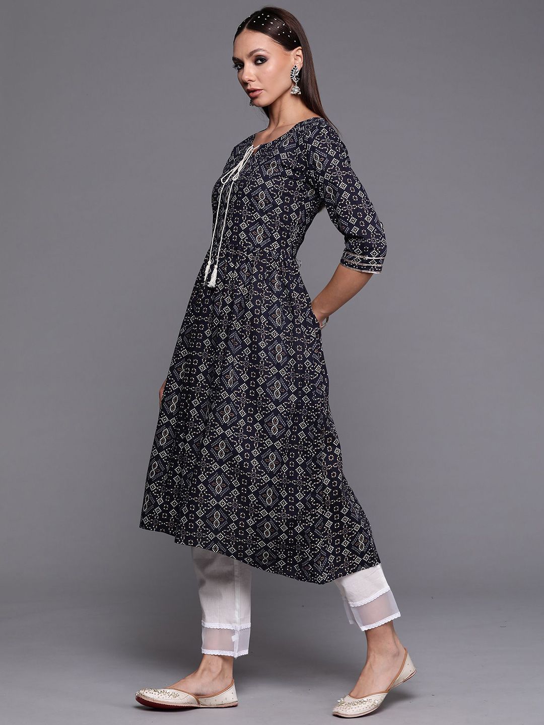 Dhiyona IE Women Ethnic Motifs Printed Kurta