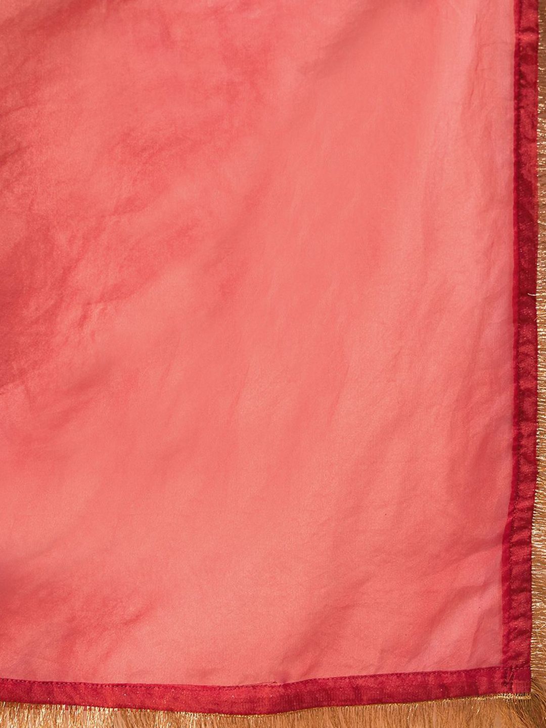 Dhiyona IE Ethnic Motifs Embroidered Chanderi Silk Straight Kurta With Trousers & Dupatta