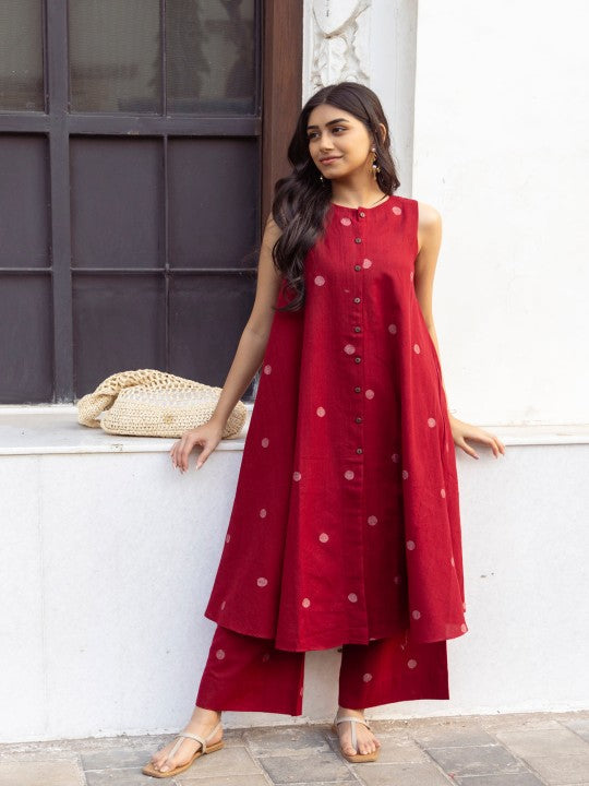 Women's Printed Regular Kurta with Palazzos
