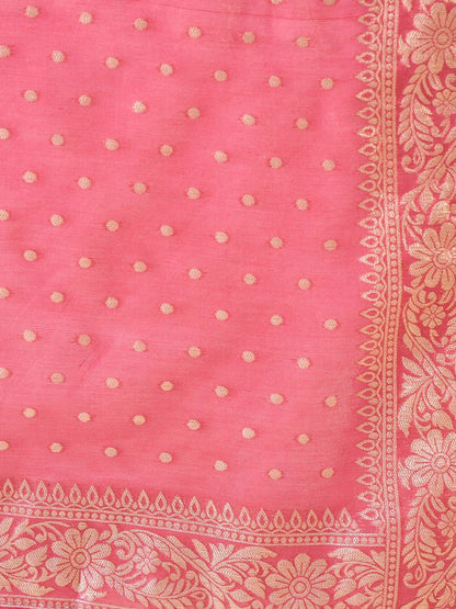 Dhiyona IE Women Ethnic Motifs Embroidered Regular Kurta with Trousers & With Dupatta