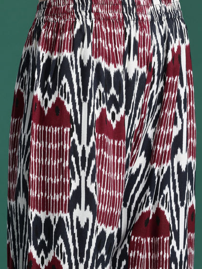 Dhiyona IE Printed Regular Kurta with Palazzos
