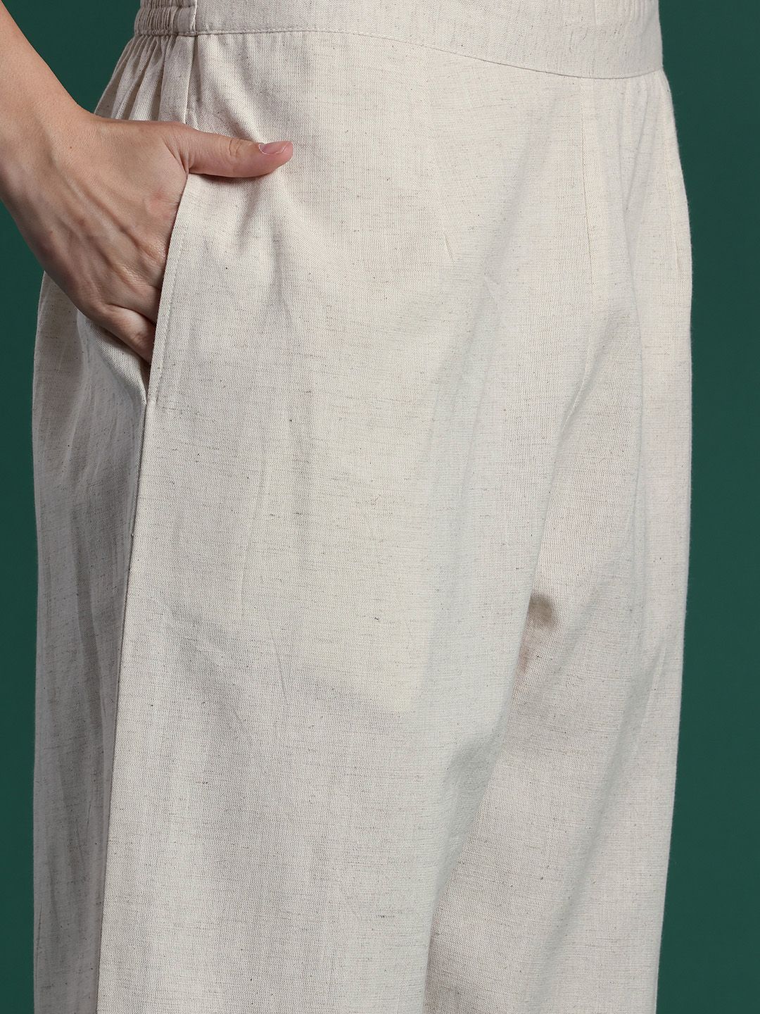 Ethnic Motifs Embroidered Kurta with Palazzos