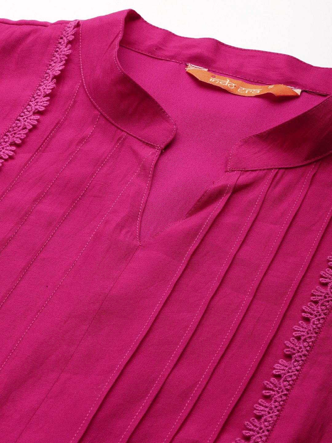 Dhiyona IE Embroidered Panelled Kurta with Trousers
