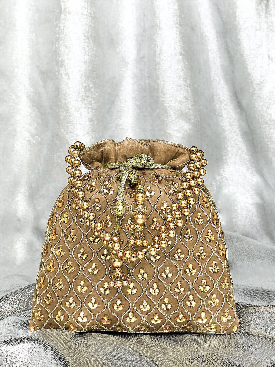 Dhiyona NR Embroidered Potli Clutch