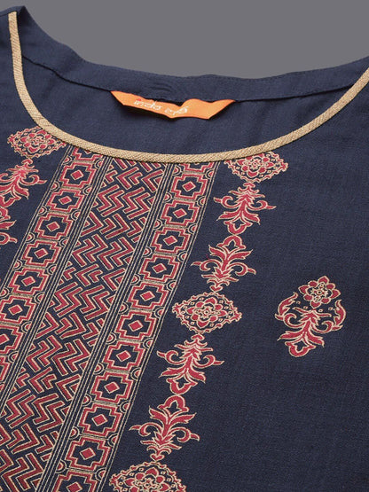 Dhiyona IE Ethnic Motifs Yoke Design Kurta