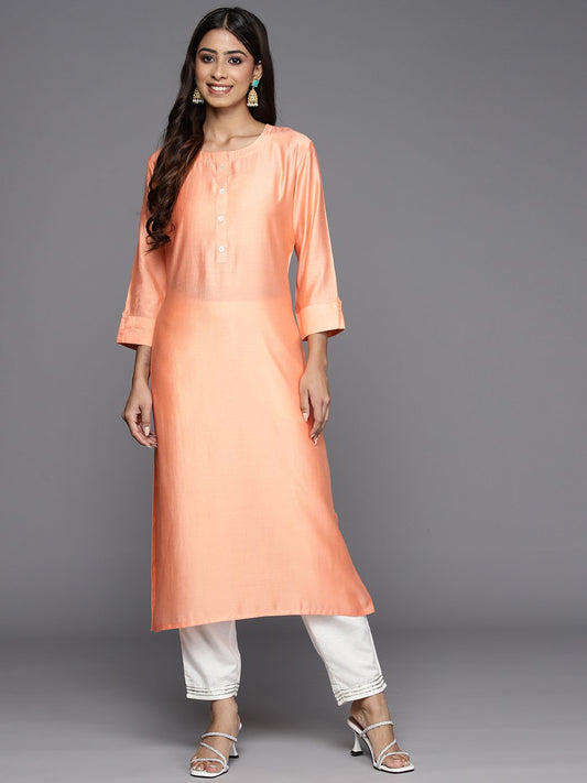 Dhiyona IE Women Striped Liva Kurta