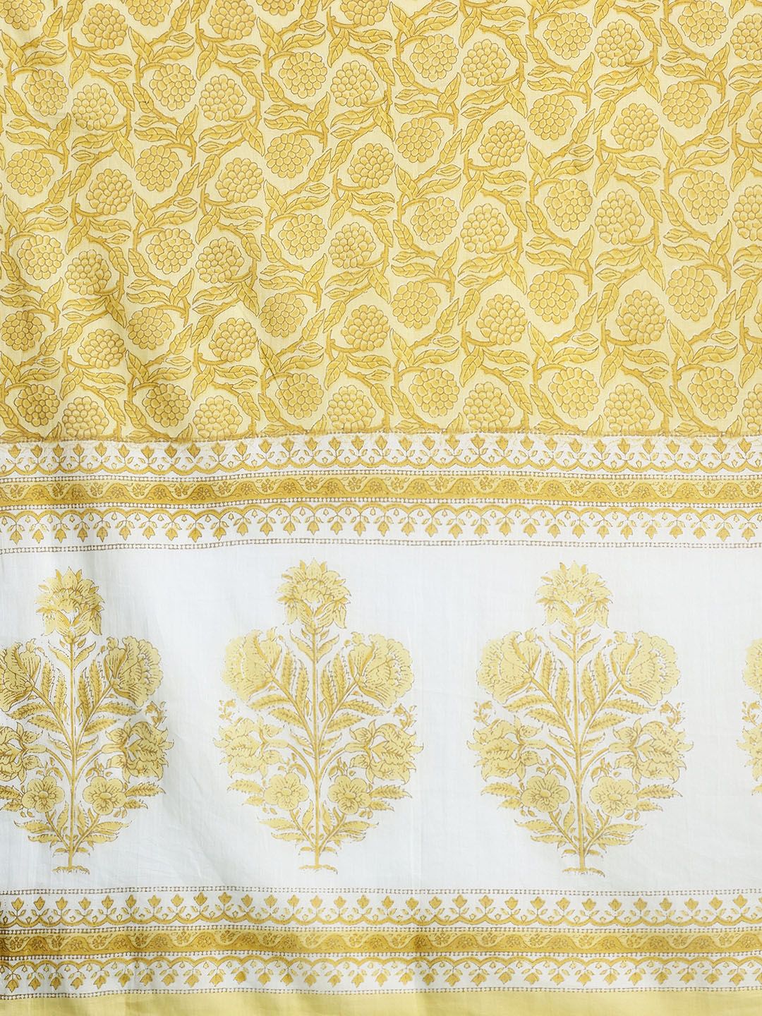 Ethnic Motifs Printed Pure Cotton Kurta with Salwar & With Dupatta