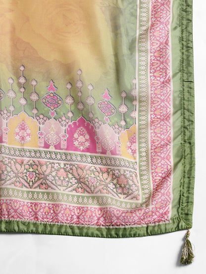 Dhiyona IE Ethnic Motifs Kurta with Trousers & Dupatta