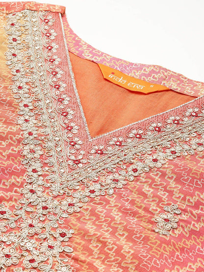 Dhiyona IE Ethnic Motifs Kurta with Trousers & Dupatta