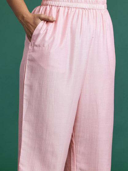Dhiyona IE Embroidered Kurta with Trousers & Dupatta
