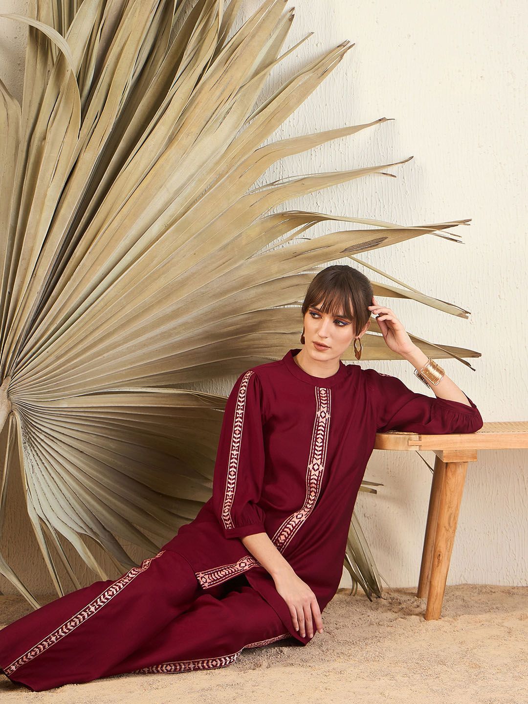 Dhiyona IE Top With Trousers Co-Ords