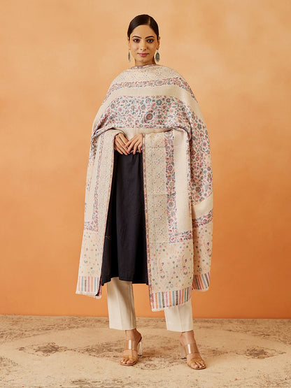 Dhiyona PA Women Paisley Woven Design Shawl