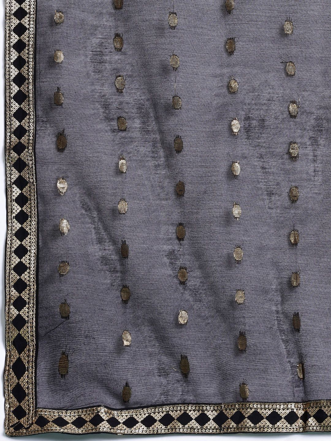 Dhiyona IE Ethnic Motifs Embroidered Kurta with Trousers & Dupatta