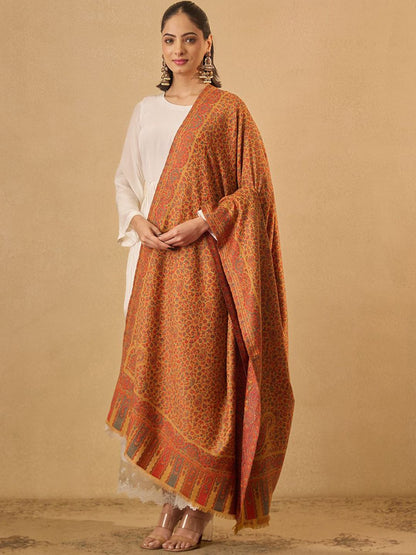Dhiyona PA Floral Woven Design Mehak Kaani Shawl