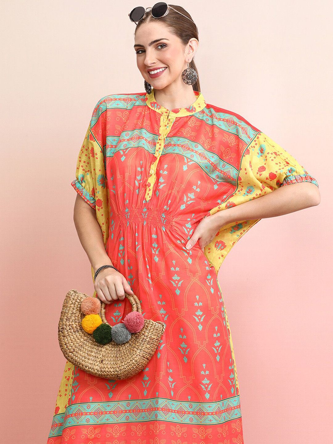 Dhiyona IE Printed Top & Trousers Co-Ords