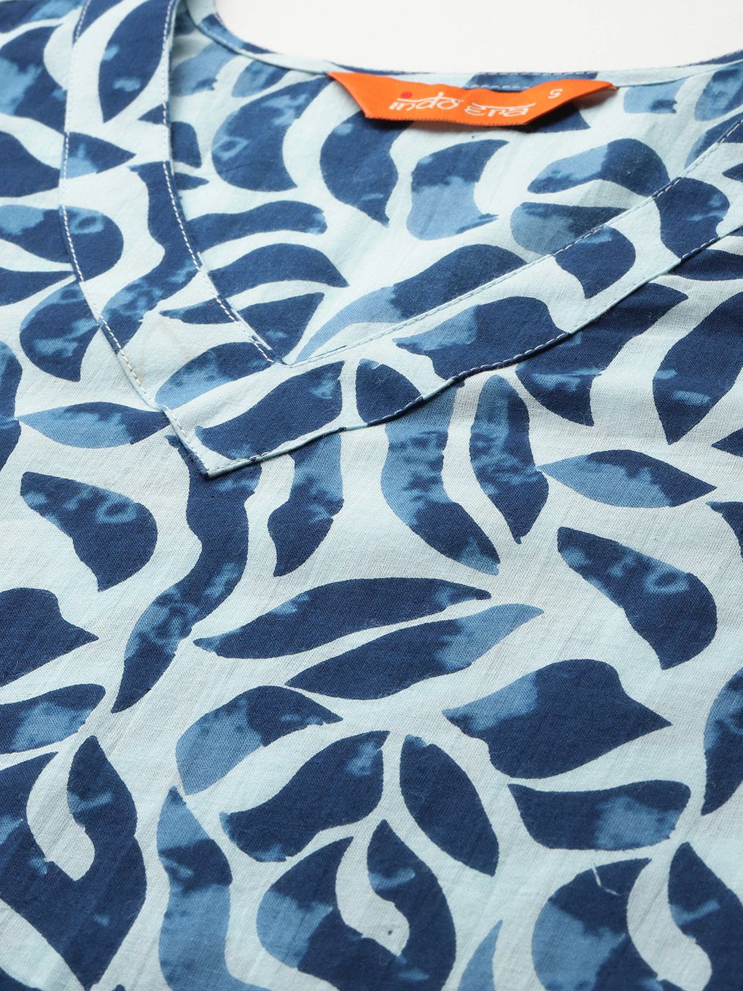 Printed Regular Pure Cotton Kurta & Trousers