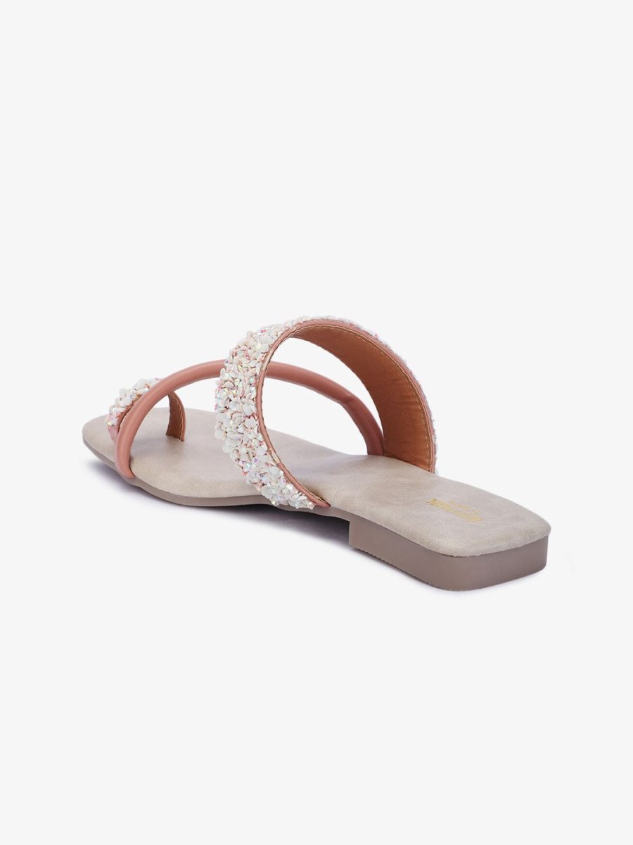 Dhiyona AK Embellished One Toe Flats