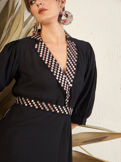 Dhiyona IE Embroidered Top And Trouser