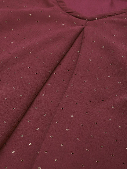 Dhiyona PD Women Women Self Design Regular Jashn Kurta With Palazzos & Dupatta