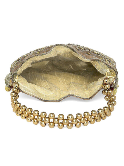 Dhiyona NR Embroidered Potli Clutch
