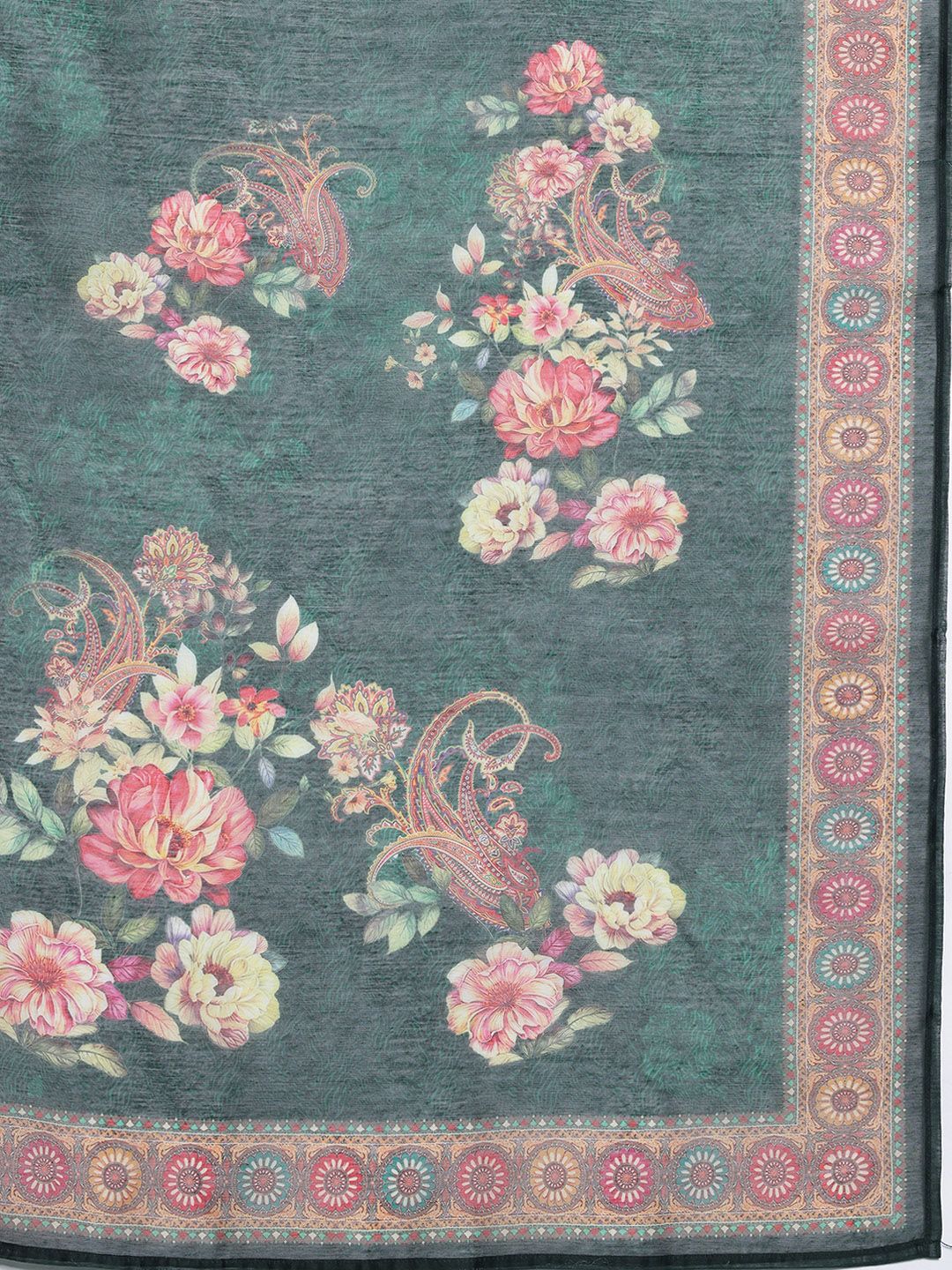 Women Ethnic Motifs Embroidered Kurta with Trousers & Dupatta