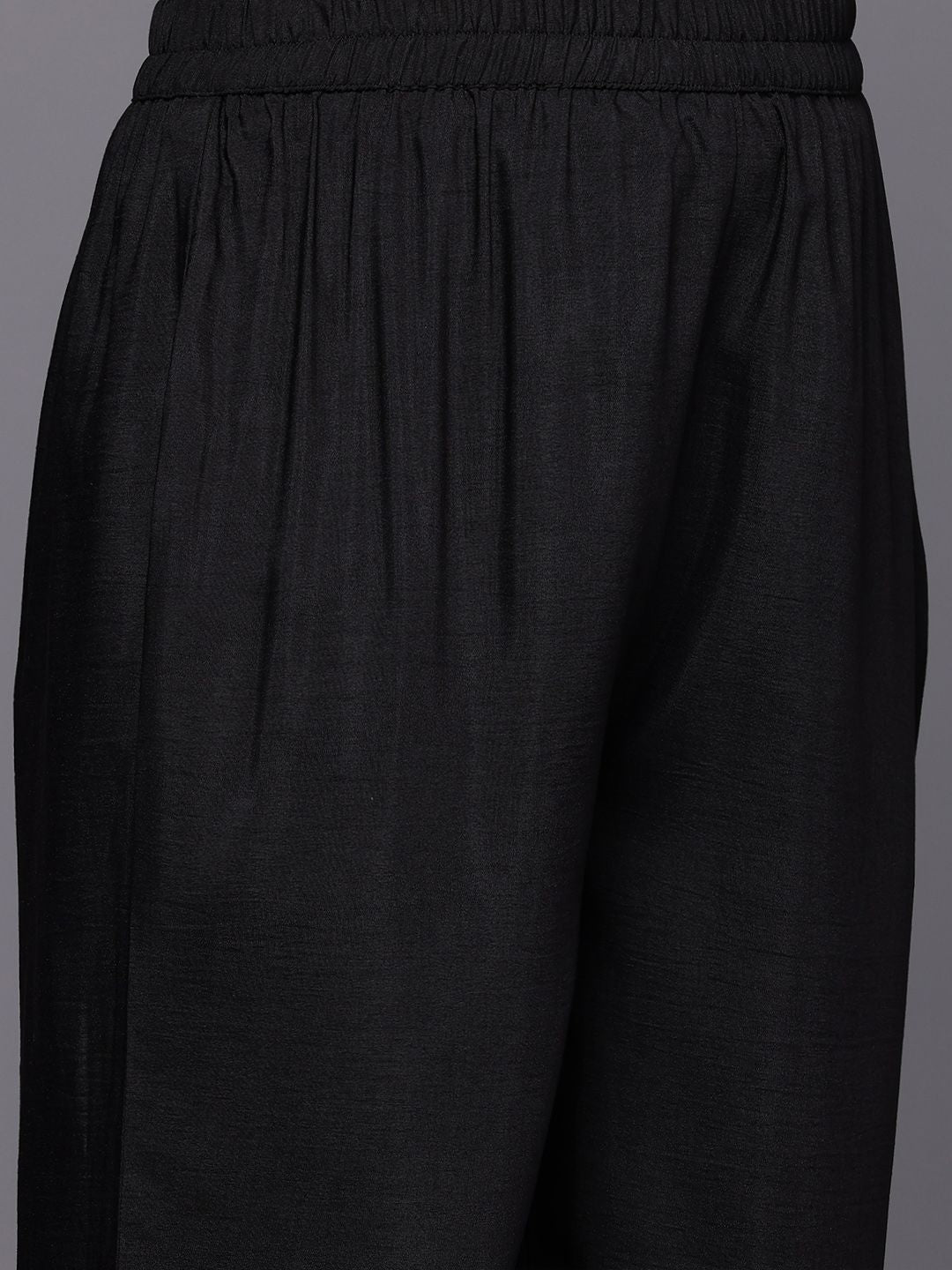 Dhiyona VA Women's Floral Yoke Design Sequinned Kurta with Trousers & Dupatta