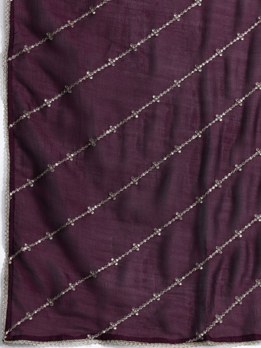 Ethnic Motifs Embroidered Kurta with Trousers & With Dupatta