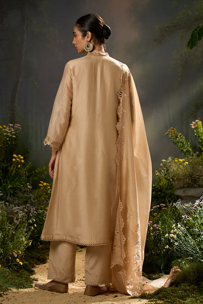 Dhiyona GF Women's Brazilian Sand Festive Kurta Set