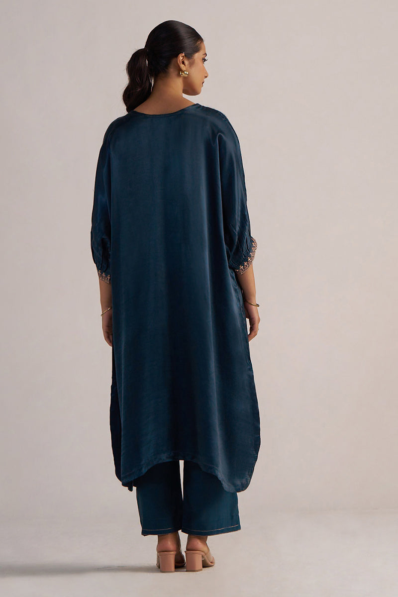 Dhiyona GF Women's Deep Teal Festive Co-ord Set