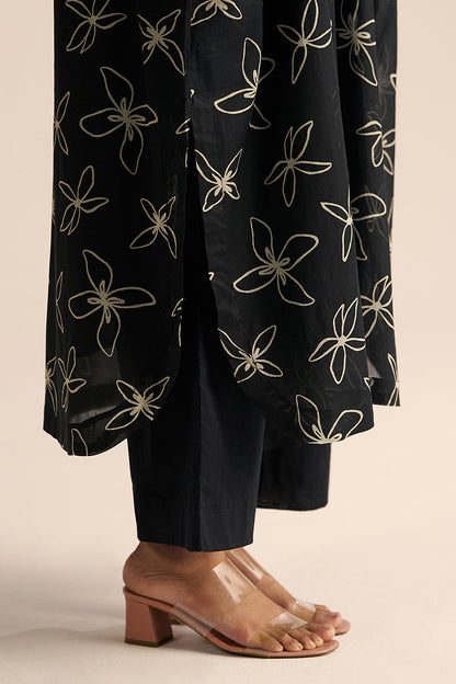 Dhiyona GF black floral print co ord set