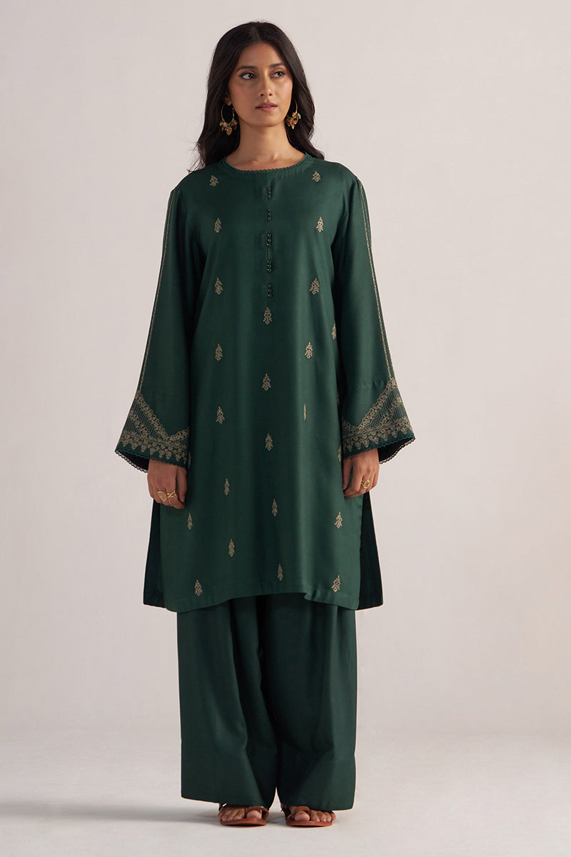 Dhiyona GF Women's Pine Grove Pashmina Kurta Set