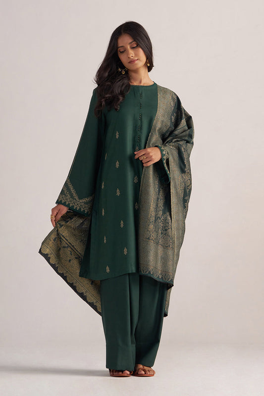 Dhiyona GF Women's Pine Grove Pashmina Kurta Set