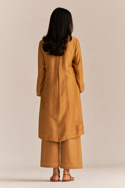 Dhiyona GF Women's Cinnamon Embroidered Co-ord Set