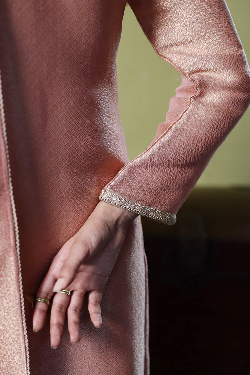 Women's Melted Clay Woven Silk Salwar Suit