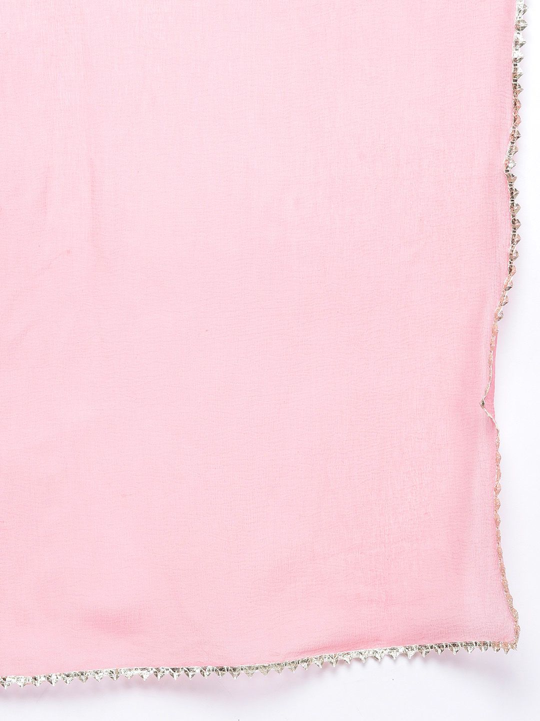 Dhiyona VA Women'sFloral Yoke Design Regular Sequinned Kurta with Trousers & With Dupatta