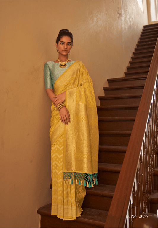 Dhiyona KM Women Sunshine In Silk: The Ethereal Glow Of Tradition