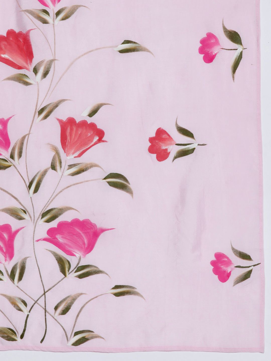 Women Floral Embroidered Regular Thread Work Kurta with Trousers & With Dupatta