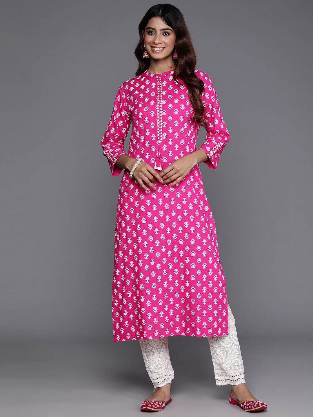 Dhiyona IE Women Ethnic Motifs Printed Kurta