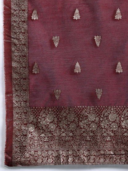 Women Ethnic Motifs Regular Kurta with Trousers & With Dupatta