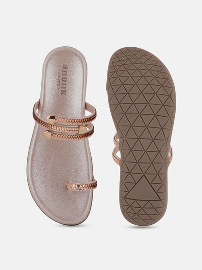 Dhiyona AK Embellished One Toe Flats