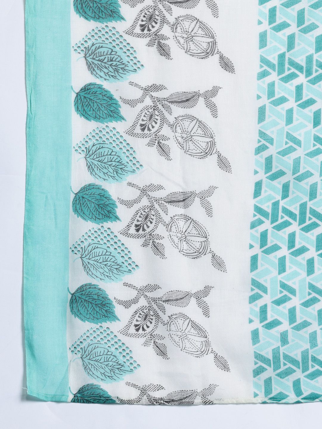 Dhiyona IE Floral Printed Pure Cotton Kurta with Trousers & With Dupatta