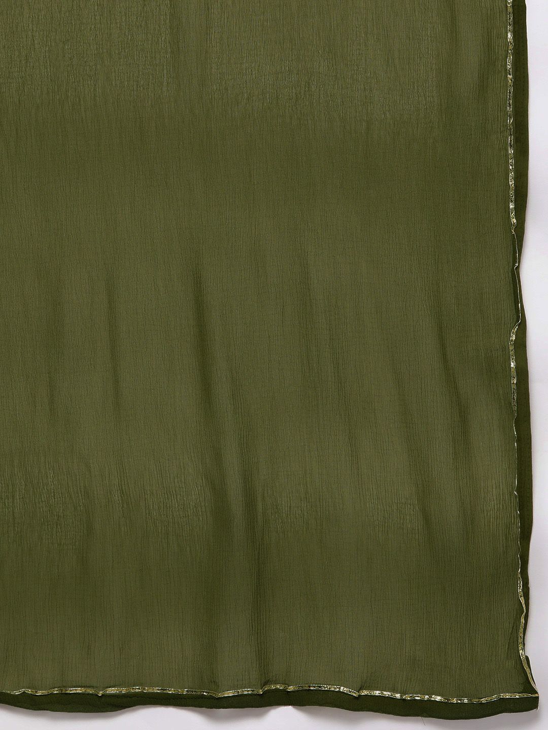 Women Green Bandhani Printed Thread Work Kurta with Sharara & With Dupatta