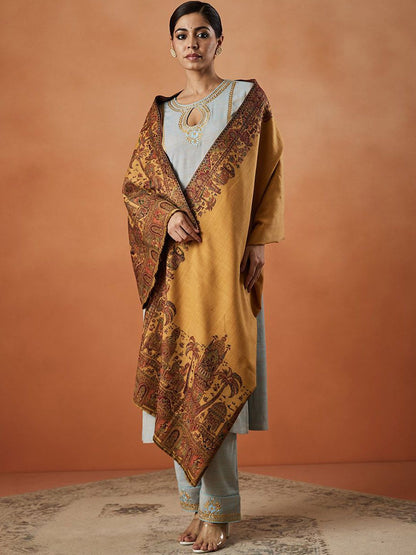 Dhiyona PA Paisley Woven Design Shawl