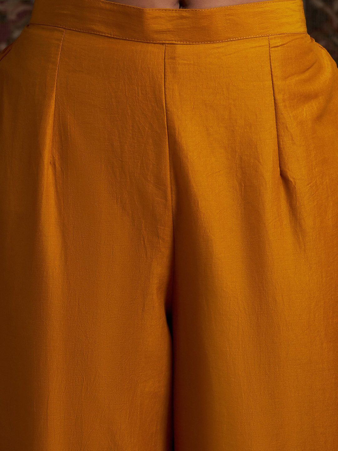 Floral Embroidered Kurta with Trousers & With Dupatta