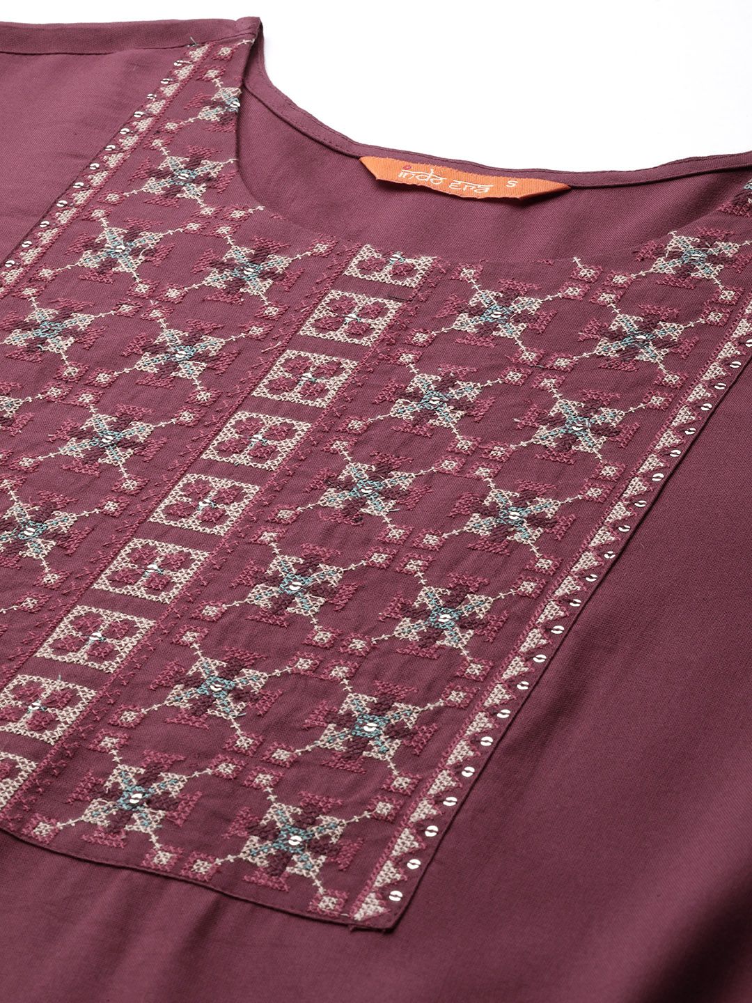Dhiyona IE Women Embroidered Thread Work Kurta