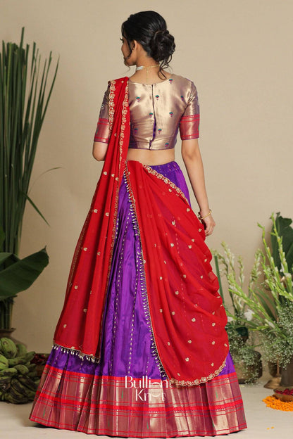 Dhiyona BN Gita Pethani Lehenga Set in Purple