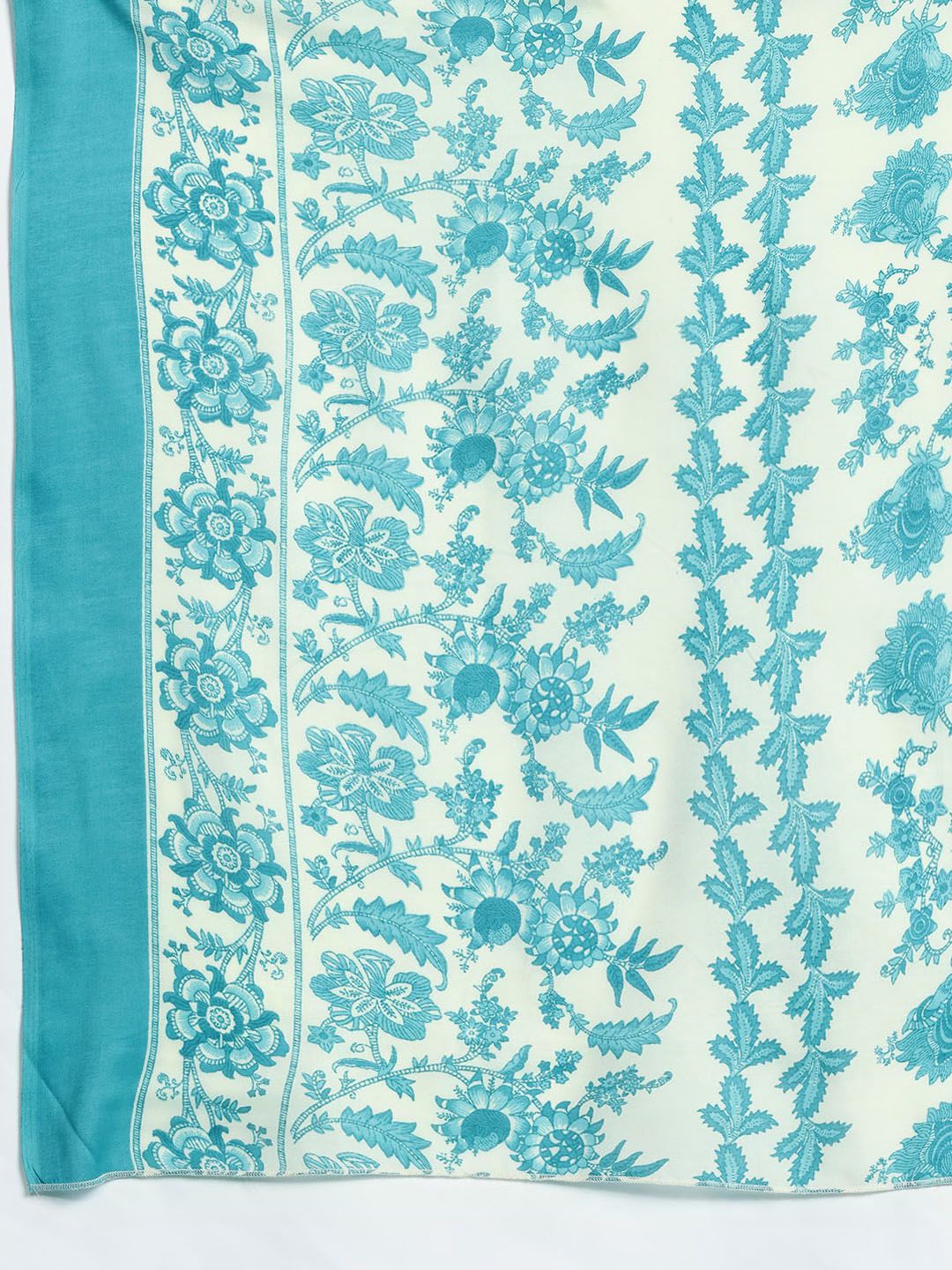 Dhiyona IE Floral Printed Kurta with Trousers & Dupatta